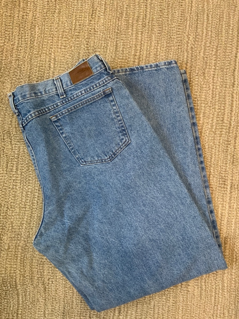 LL Bean men’s jeans 42x34 blue
